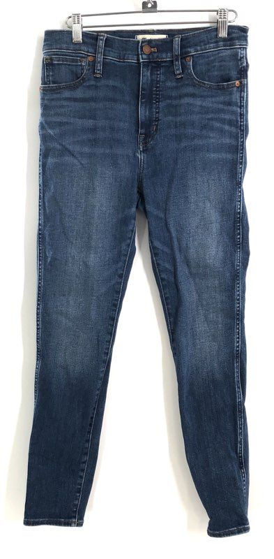Madewell Women's High Rise Skinny Jeans & Relaxed Cutoff Denim Shorts Sz 27