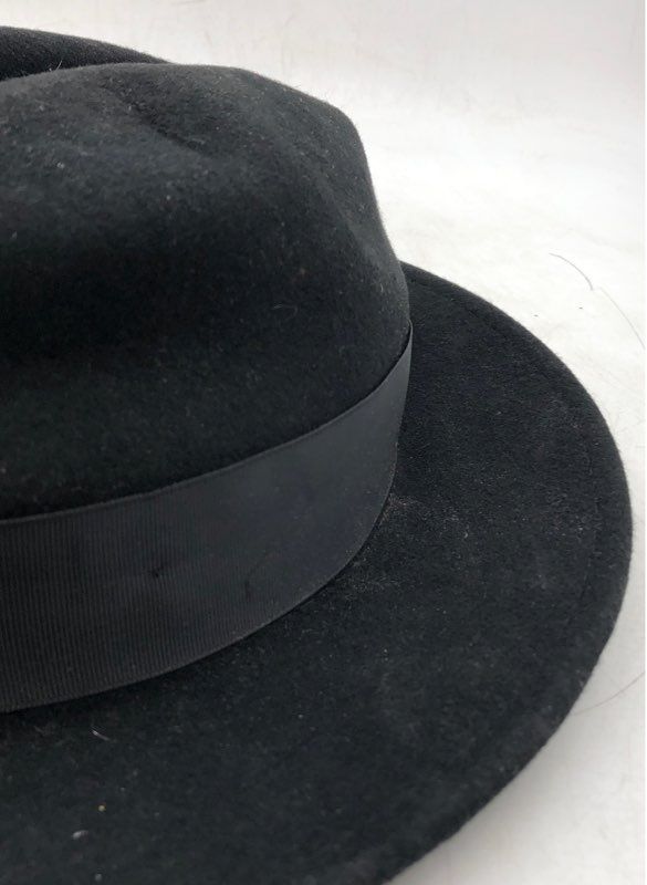 Bruno Capelo Men&#39;s Black Fedora Hat