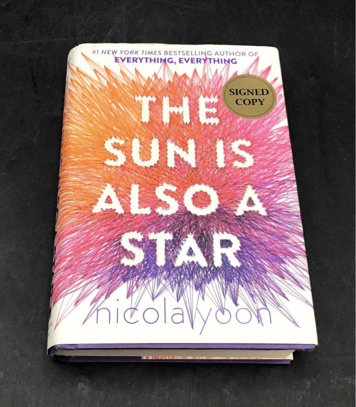 John Green & Nicola Yoon Signed Books Turtles All Way Down Sun Is Also a Star