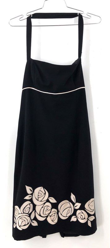 NWT Maggy London Women's Black Blush A-Line Dress - Size 8