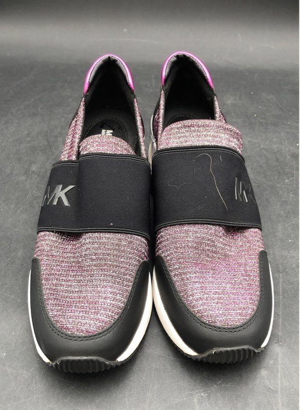 Michael Kors Women's Pink Black Athletic Shoes - Size 7M