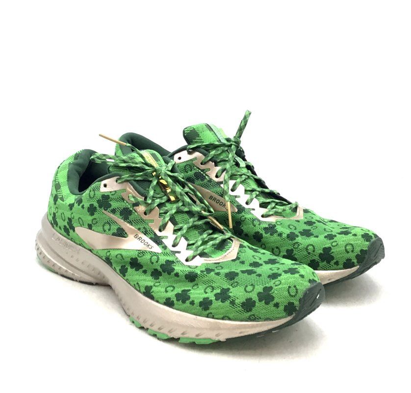 Brooks Men&#39;s Launch 6 1102971D349 Green Running Shoes - Size 10.5