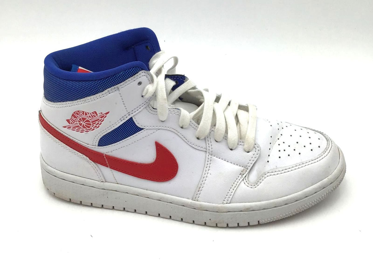 Nike Air Jordan 1 Women&#39;s Mid &#39;USA&#39; Sneakers-Size: 10 (+COA)