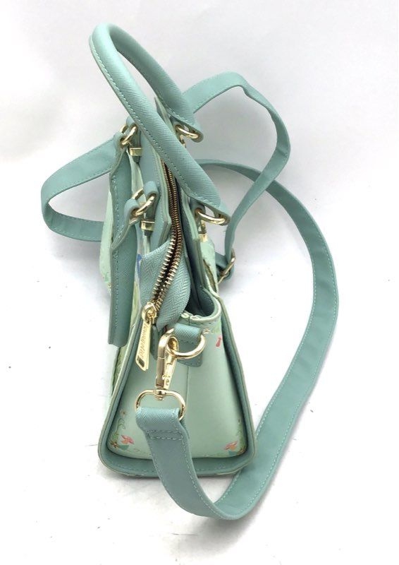 Loungefly Disney Alice in Wonderland Mint Green Satchel Crossbody Bag