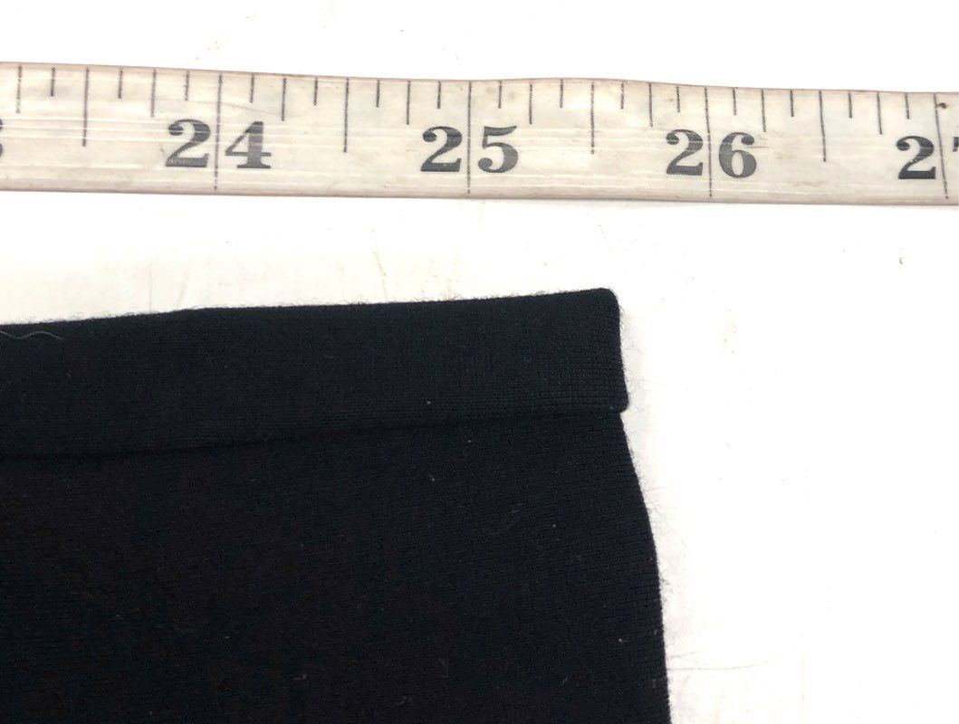 Chico's Women's Black Pull-On Gold Trim Pocket Petite Pants Size 16P
