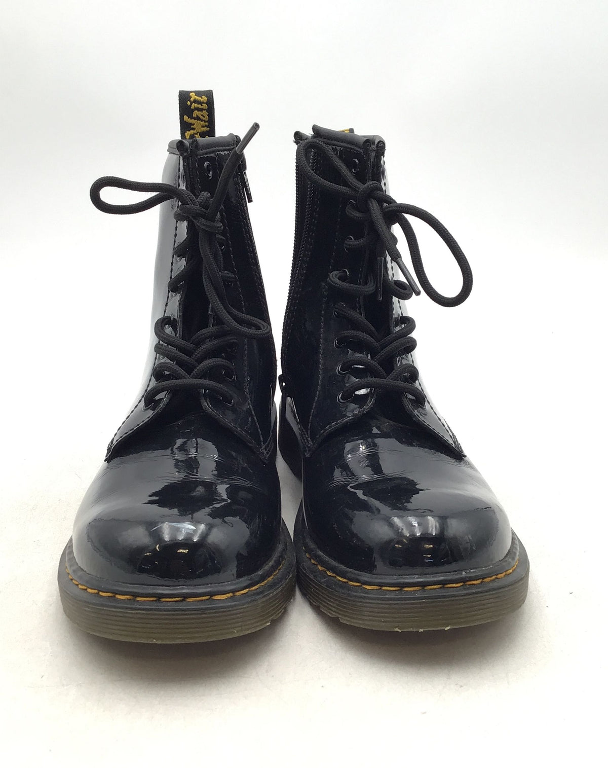 Dr. Martens Men&#39;s 1460 Y Black Combat Boots - Size 6