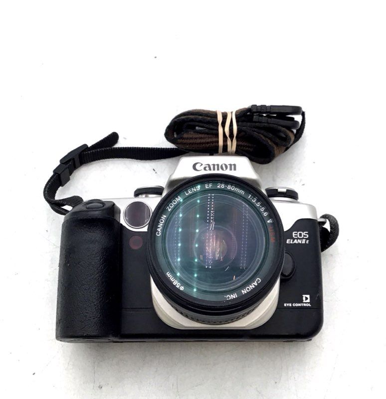 Canon EOS Elan 2 Black 28-80mm Auto Focus SLR Film Camera