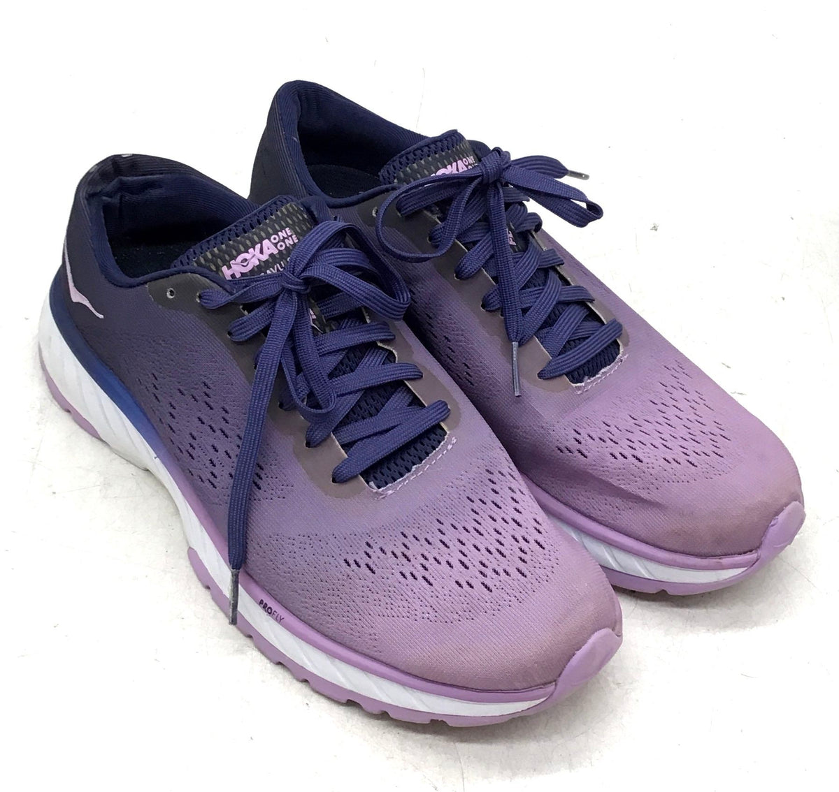 Hoka One One Women's Cavu 2 Purple Pink Athletic Shoes - Size 8.5