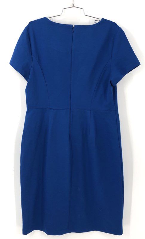 NWT Talbots Women's Blue Sheath Dress - Size 14