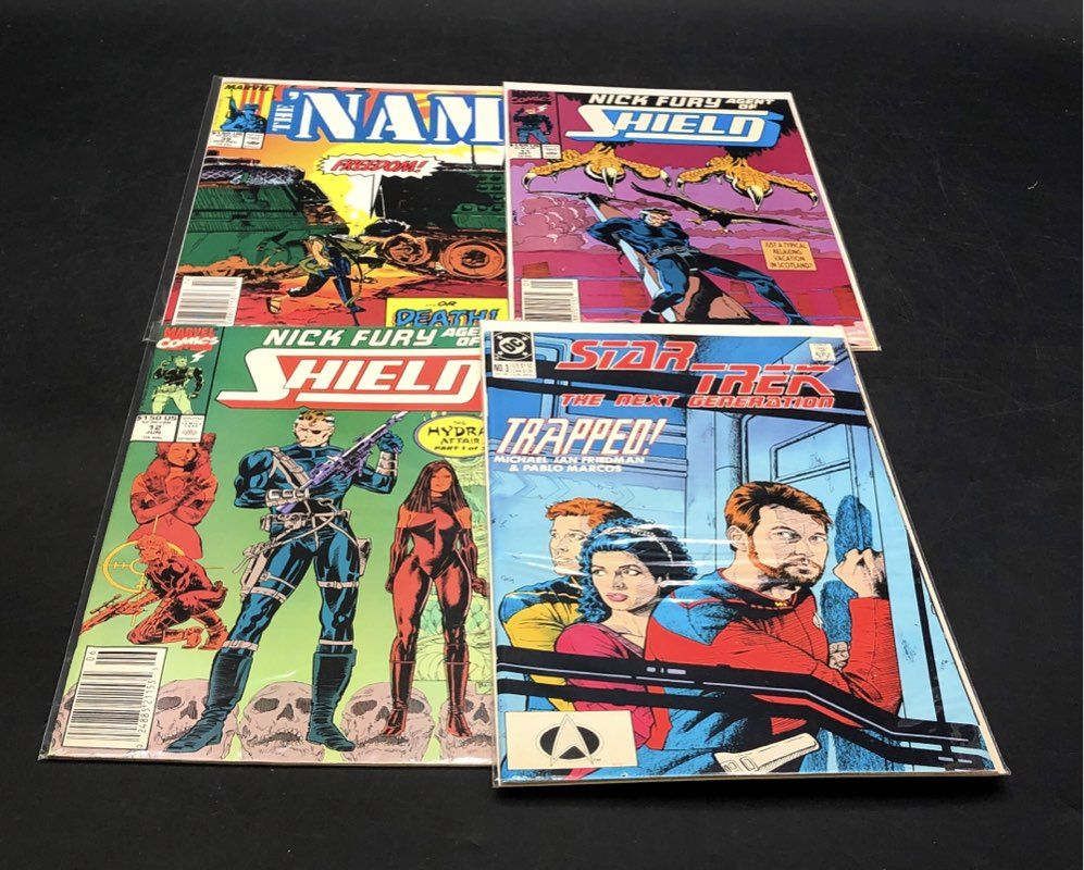 Comic Book Lot Marvel DC Apple Comics 1980s-90s Mixed Genre Approx 30