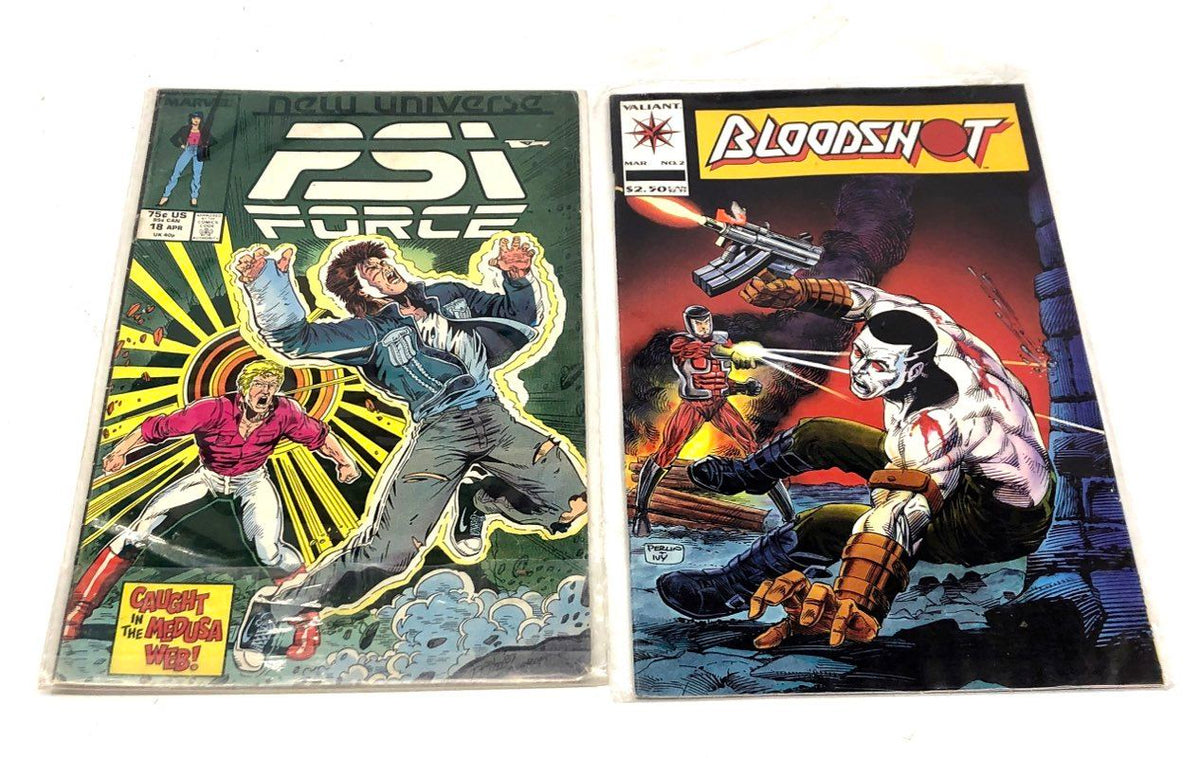 Comic Book Lot Marvel DC Valiant 1970s-2010s Mixed Superhero Approximately 23