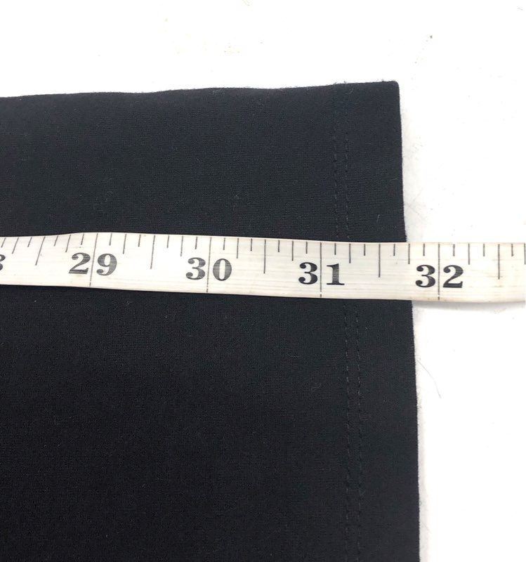 Danielle Bernstein Women's Black Stretch Flare Pants Rear Zip Size 4