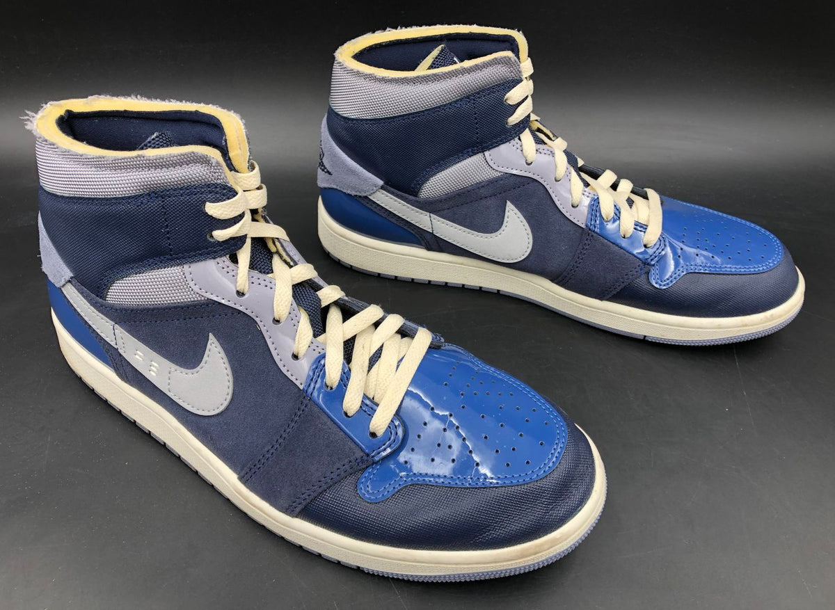 Nike Jordan 1 Mid SE Craft &#39;Obsidian&#39; Men&#39;s Blue/Grey Sneakers - Size 11 (+COA)