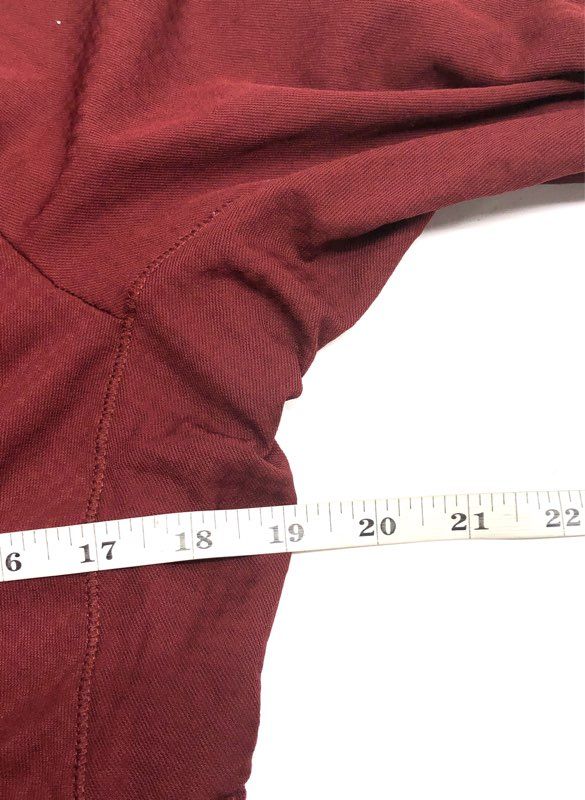 The North Face Men's Burgundy Summit Series 1/4 Zip Grid Fleece Pullover Sz M