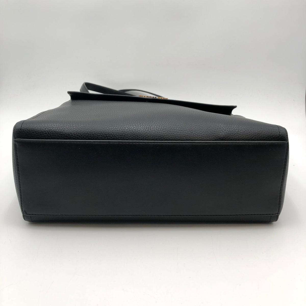 Michael Kors Black Leather Maisie 3-in-1 Tote Bag COA
