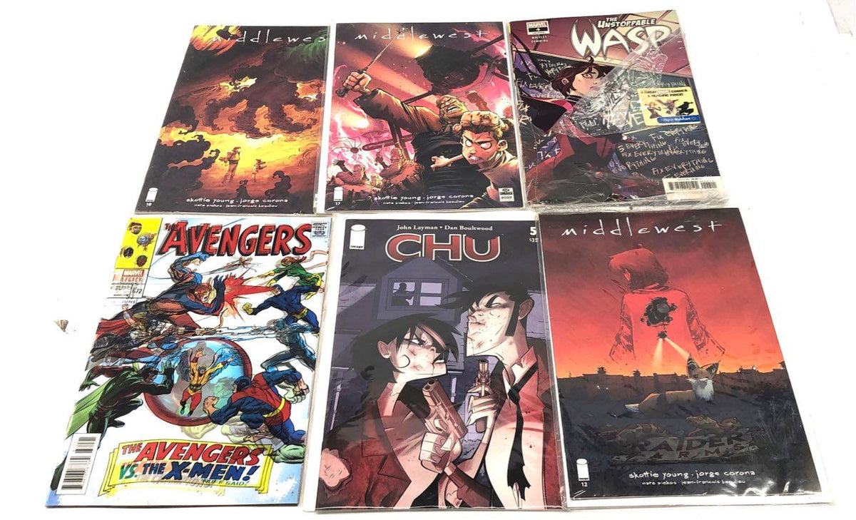 Comic Book Lot Marvel DC Image Modern Era Superhero Mixed Titles 20 Comics