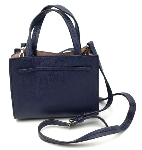 Authentic Kate Spade New York Men&#39;s Navy Blue Leather Crossbody Bag-COA Included