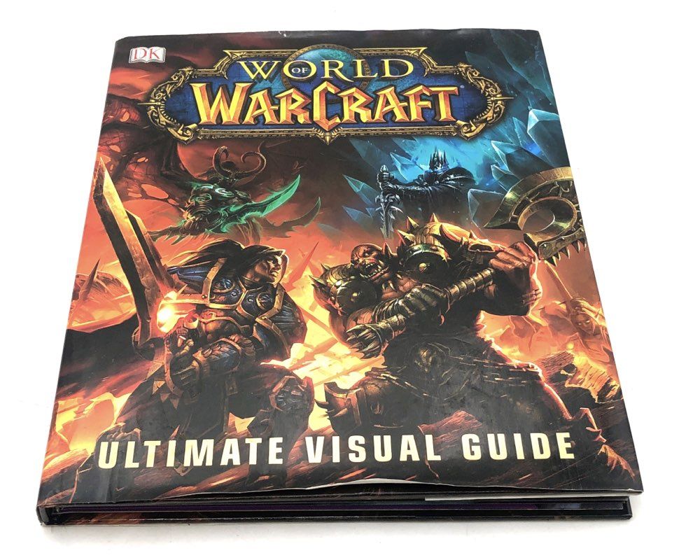 World of Warcraft Ultimate Visual Guide DK Blizzard Entertainment Hardcover