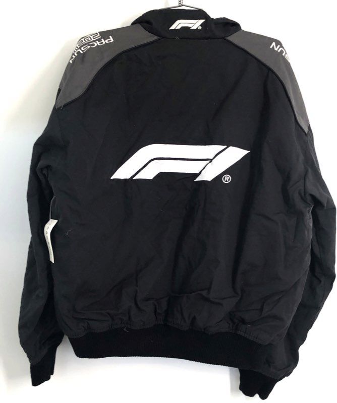 Formula 1 Men's Jacket Black Gray F1 Racing Official Licensed NWT Sz S