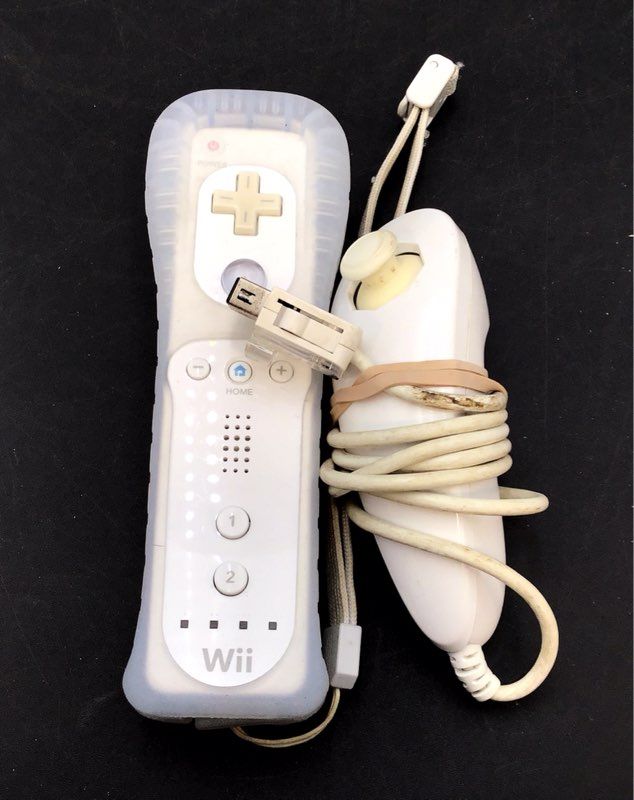 Nintendo Wii Console And Accessories Lot - Just Dance Kids, uDraw Studio & More