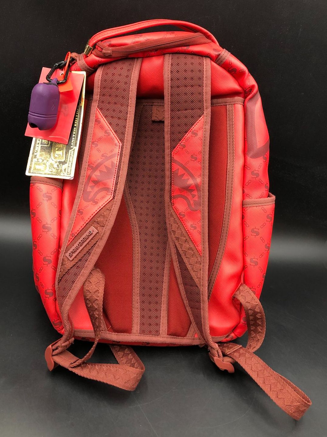 Sprayground Limited Edition Patterned Red Backpack