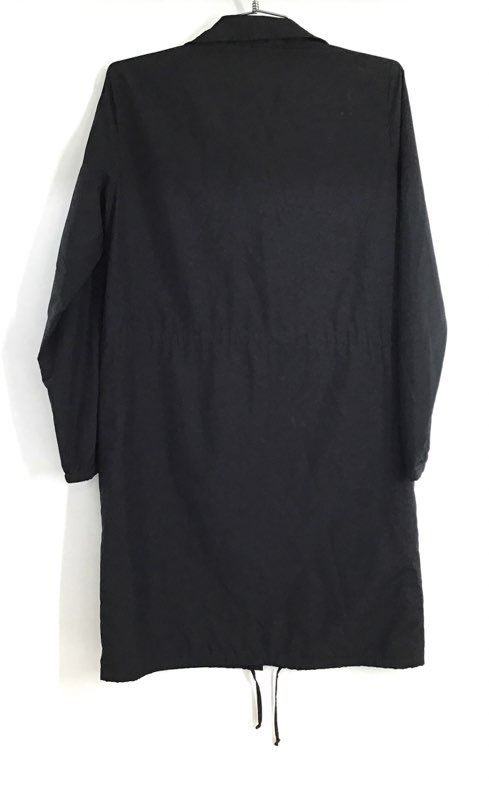 Adrienne Vittadini Women's Petites Black Full Zip Lightweight Jacket Parka Sz S