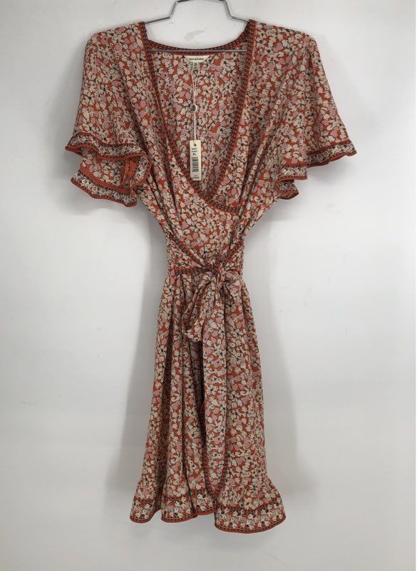 NWT Max Studio Women's Multicolor Floral Fit & Flare Dress - Size XL