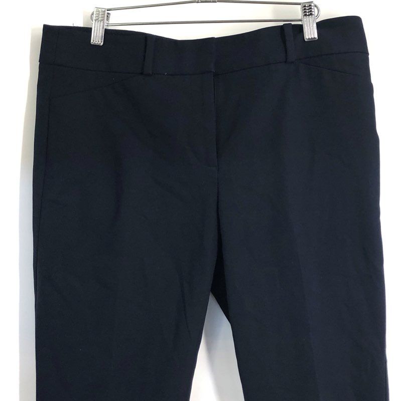 LOFT Women's Marisa Skinny Dress Pants Navy Blue Trousers Size 8