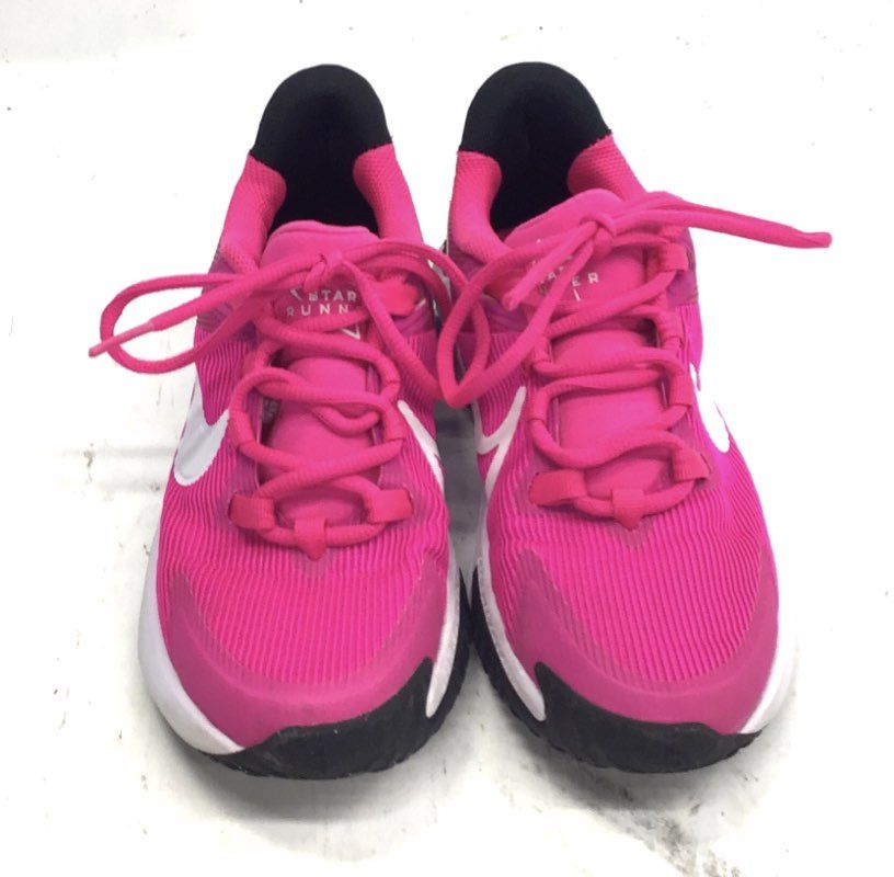 Nike Star Runner 4 Hyper Pink White GS Youth Running Shoes Size 3.5Y