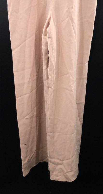 BCBGMAXAZRIA Women's Pink Cutout Wide Leg Sleeveless Jumpsuit Size 4 NWT