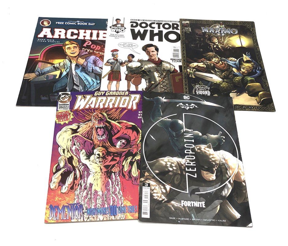 Comic Book Lot Marvel DC Image Archie 1990s-Modern Mixed Titles 20 Comics