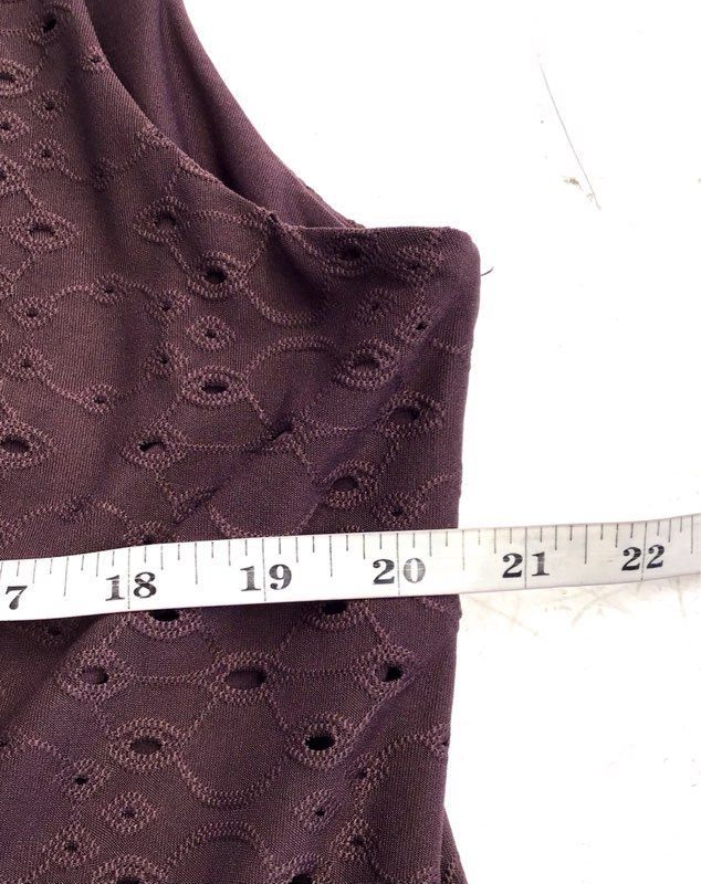 NWT Loft Women's Burgundy A-Line Dress - Size XL