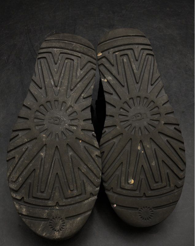 Ugg Women's Black Clog Slippers - Size 7