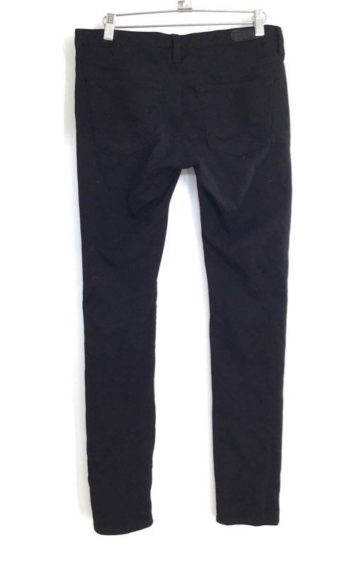 AG Adriano Goldschmied Women's Black The Legging Super Skinny Jeans Size 28R