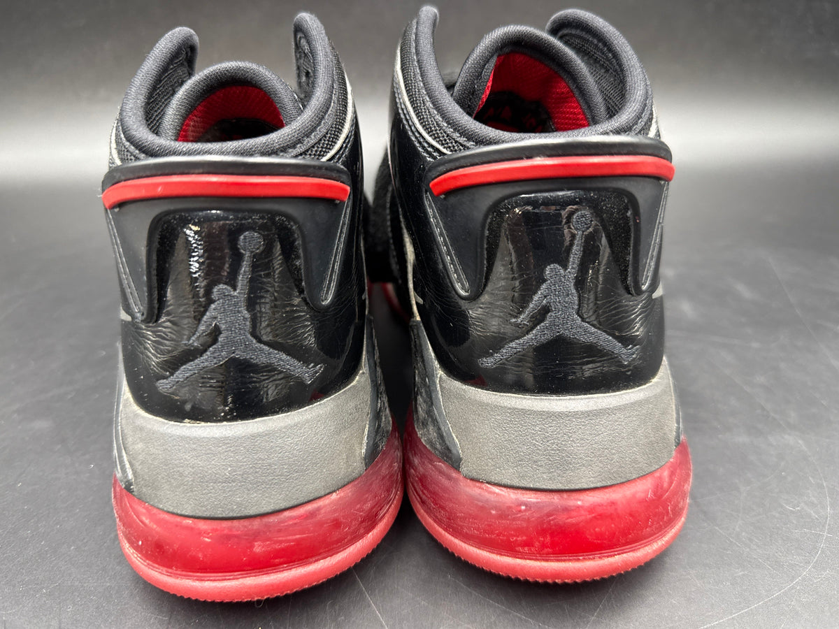 Nike Jordan Mars 270 Black Red Grey High Top Sneakers Size 5.5Y COA