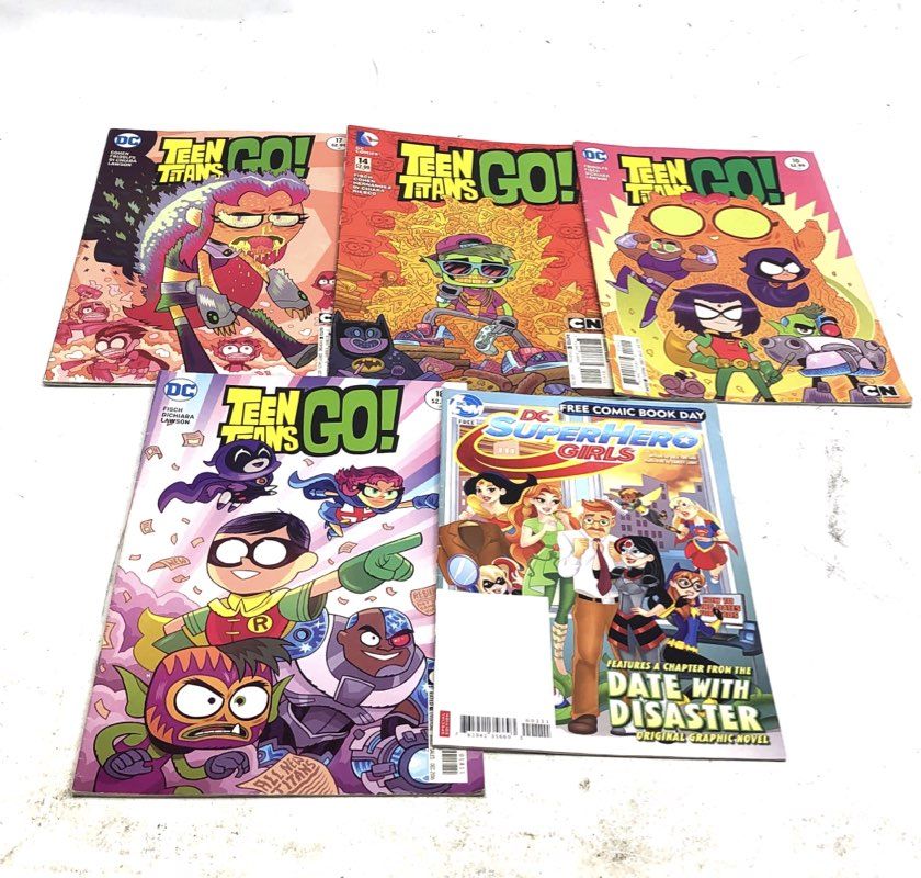 DC Comics Lot Teen Titans Go Super Hero Girls Modern Age Approximately 25