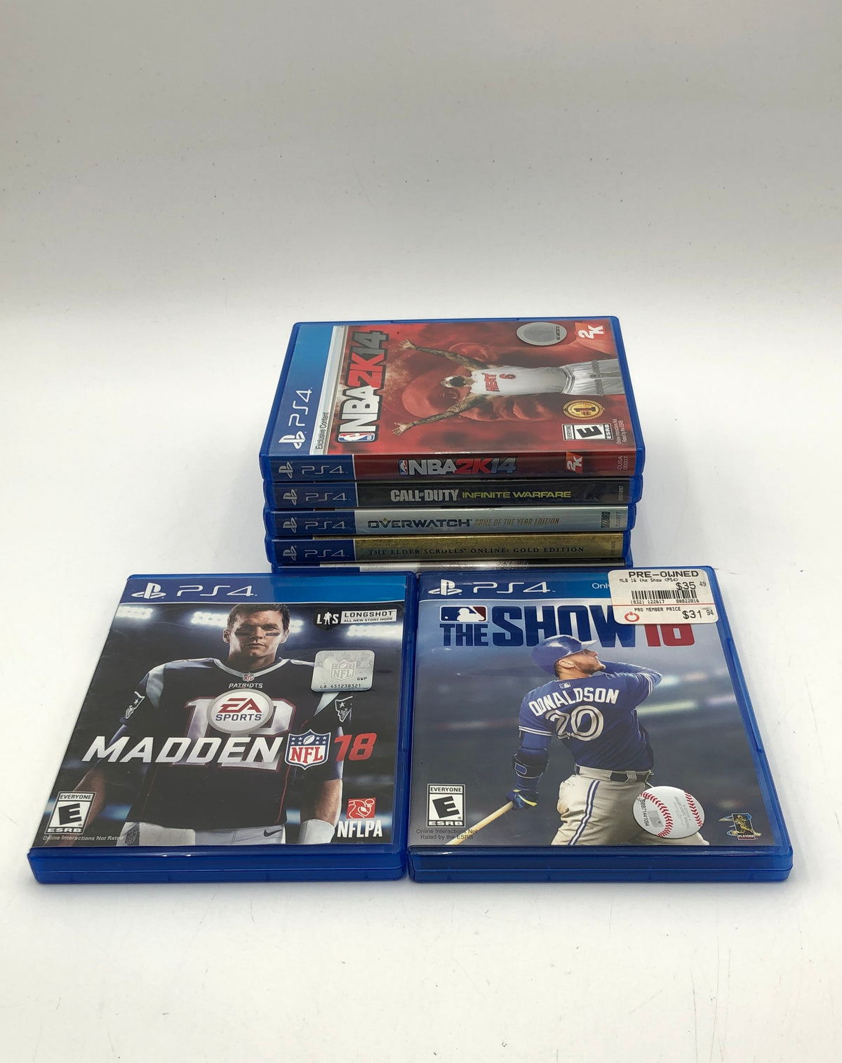 Far Cry 3 Call of Duty Overwatch 12 PS4 Game Lot PlayStation 4 2010s