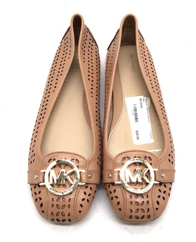 Michael Kors Women's Brown Moccasin Flats - Size 10