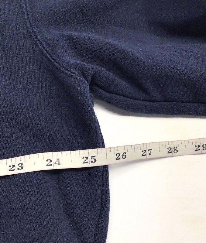 Carhartt Men's K124 Loose Fit Crewneck Sweatshirt Blue Logo Patch Size L