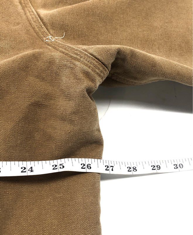 Vintage Carhartt Men's J01 BRN Detroit Jacket Brown Blanket Lined USA Size 50