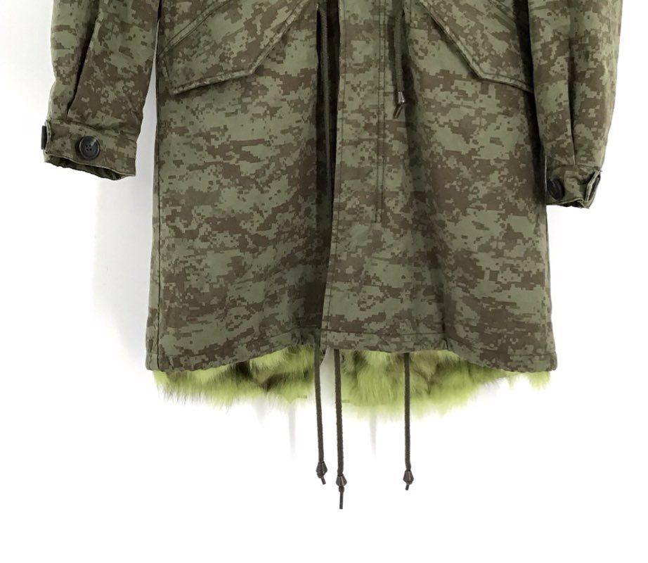 A + G Camouflage Overcoat - Size Measured