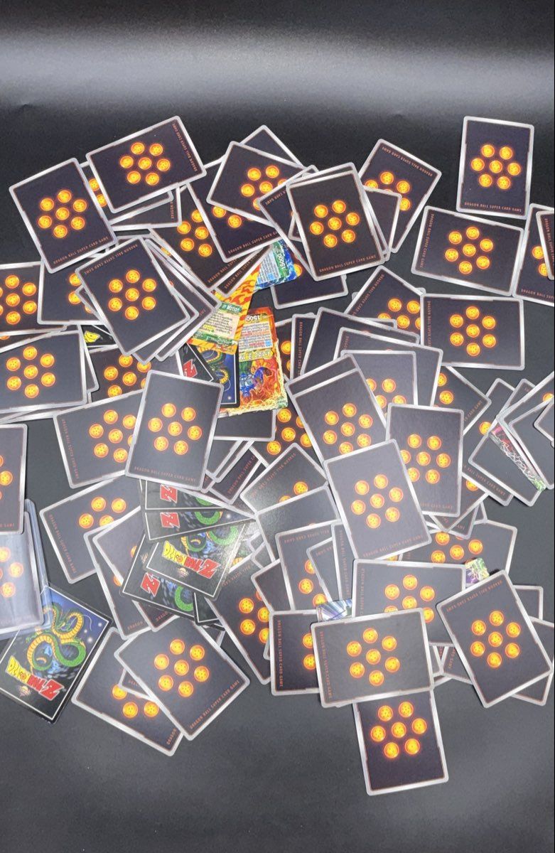 Dragon Ball Card Game Lot Super & Z Mixed Sets Approximately 100+ See Photos