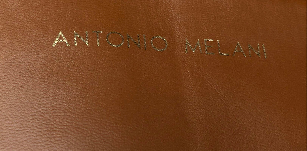 Antonio Melani Women's Brown Leather Riding Boots - Size 6.5M