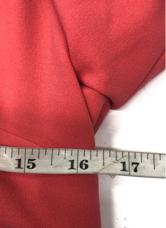 Calvin Klein Women's Red Bell Flared Sleeve Boat Neck Sheath Dress Sz 14 NWT