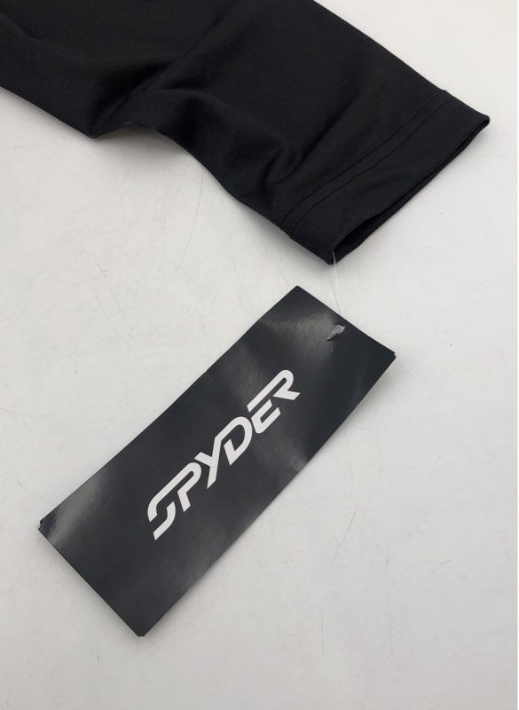 Spyder Men's Podium 1/2 Zip Pullover Gray Black Colorblock NWT Size M