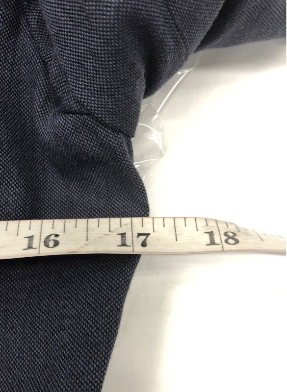 Gap Women's The Academy Blazer Navy Blue Cotton Two-Button Vintage Y2K Sz 4