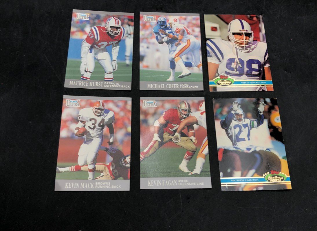 13.98 lbs. Lot Of Topps Baseball MLB, Football Cards. Medium Box, Unsorted