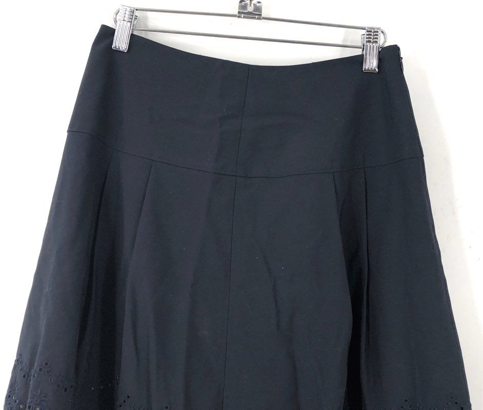 NWT Ann Taylor Women's Black A-Line Skirt - Size 4P