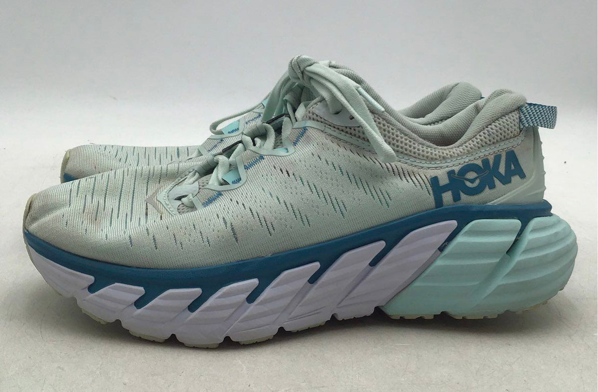 Hoka One One Women&#39;s Gaviota 3 1113521 MMBT Blue Running Shoes - Size 7.5B