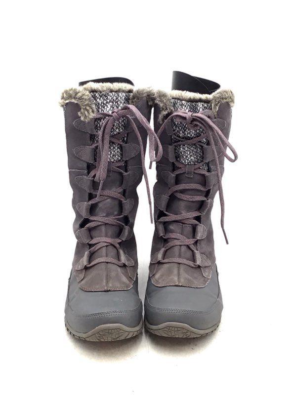 UGG Women&#39;s Gray Nuptse Purna NF00A0Z3 NUG Snow Boots - Size 9.5